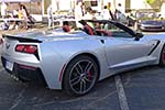 The 2014 Corvettes on Woodward Food Drive