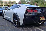 The 2014 Corvettes on Woodward Food Drive