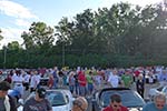 The 2014 Corvettes on Woodward Food Drive