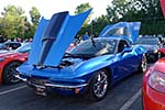 The 2014 Corvettes on Woodward Food Drive