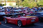 The 2014 Corvettes on Woodward Food Drive