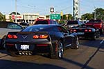 The 2014 Corvettes on Woodward Food Drive