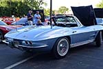 The 2014 Corvettes on Woodward Food Drive