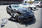 Black C7 Corvette on Forgelines Is Latest Crash Victim