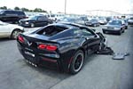 Black C7 Corvette on Forgelines Is Latest Crash Victim