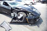 Black C7 Corvette on Forgelines Is Latest Crash Victim