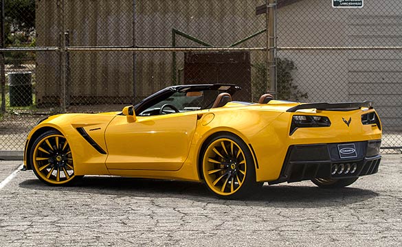 [PICS] Forgiato Widebody Corvette Stingray Convertible in Yellow