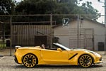 Forgiato Widebody Corvette Stingray Convertible in Yellow