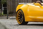 Forgiato Widebody Corvette Stingray Convertible in Yellow