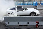The Burnout Contest at the 2014 Corvettes at Carlisle