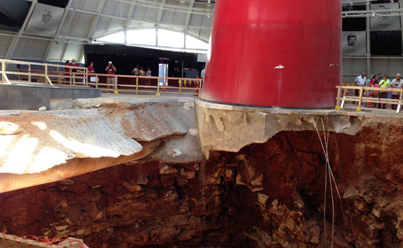 Corvette Museum to Fill Sinkhole and Restore the SkyDome