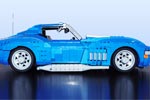 Lego Artist Recreates the 1969 Corvette Stingray