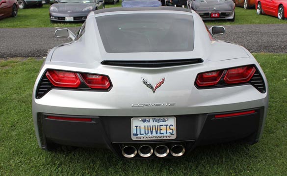 The Corvette Vanity Plates at Corvettes at Carlisle 2014