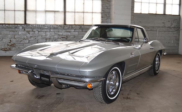 Fuel Injected 1963 Corvette Sting Ray Sells for $66,500 at Lucky Auctions