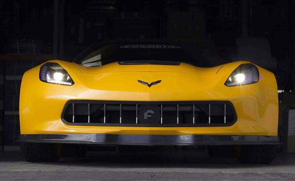 Forgiato Widebody Corvette Stingray with Active Grill for sale on eBay