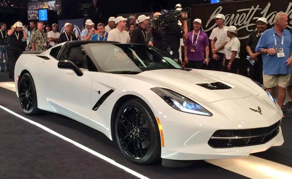 2015 Corvette Stingray with VIN 001 Raises $400,000 for Charity at Barrett-Jackson