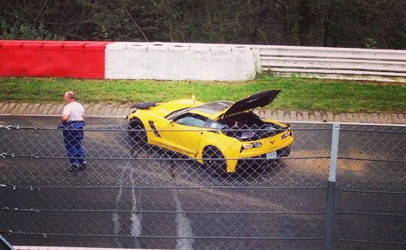 2015 Corvette Z06 Spotted Testing at the Nurburgring