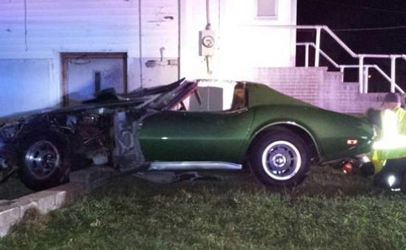 Two New Jersey Cops Cited for DUI after 1974 Corvette Crashes into a Church