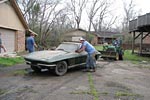Corvettes on eBay: Barn Find 1966 Corvette Big Block Convertible
