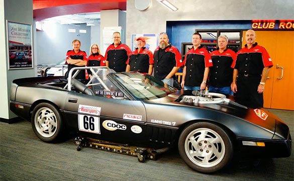 1986 'Sucker Vette' Donated to the National Corvette Museum