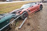 2015 Corvette Z06 Convertible Wrecks in the Rain in Mississippi
