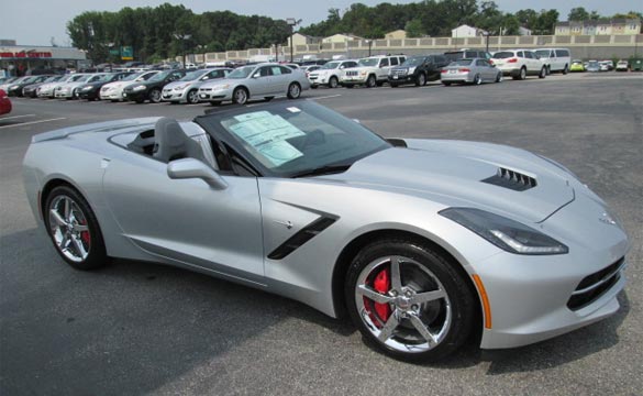 2014 CHEVROLET CORVETTE STINGRAY CONVERTIBLE 2LT