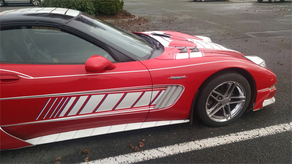 [PICS] C5 Corvette Wins Our WTF Award With Tacky Stick-On Upgrades