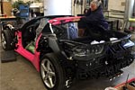 L.A.'s Angelyne the 'Billboard Queen' and Her Pink C7 Corvette Stingray
