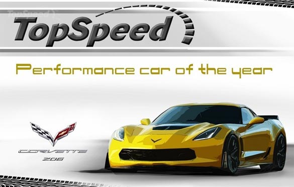 TopSpeed names the 2015 Corvette Z06 its Performance Car of the Year