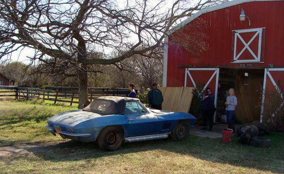 [PICS] 1967 Corvette Sting Ray Barn Find in Texas Now on eBay