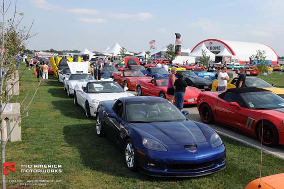 Corvette FunFest 2015 at Mid America Motorworks