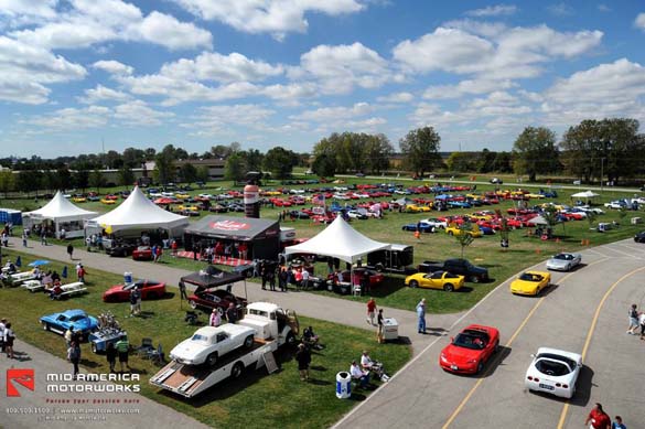Corvette FunFest 2015 at Mid America Motorworks
