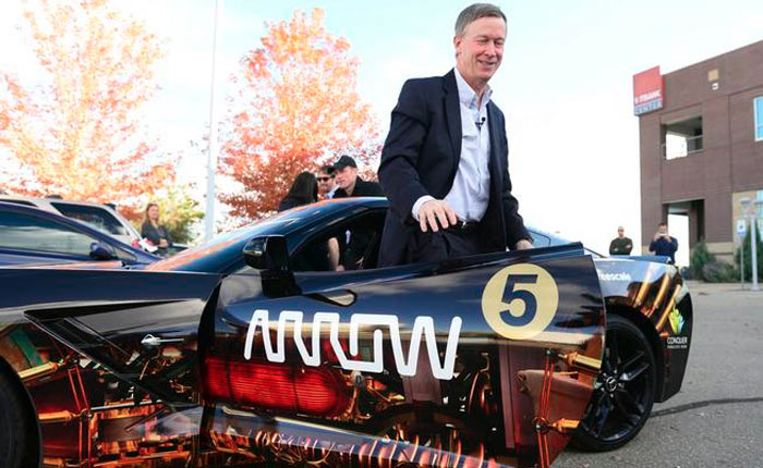 Colorado's Governor Drives Semi-Autonomous Corvette