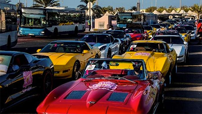 Corvettes Gather in the Middle East to Help Fight Breast Cancer