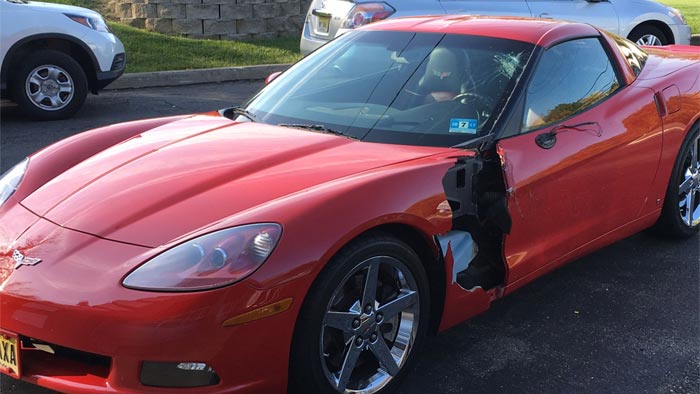 [ACCIDENT] Corvettes and Deer Do Not Play Well Together