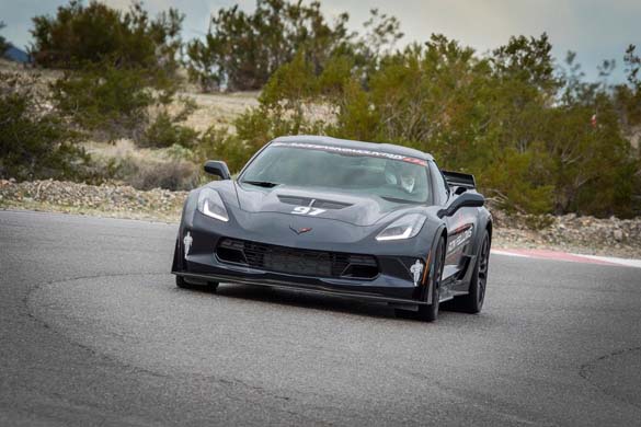 National Corvette Seller Mike Furman Drives the Corvette Z06 at Spring Mountain