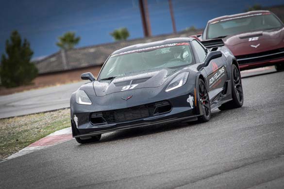 National Corvette Seller Mike Furman Drives the Corvette Z06 at Spring Mountain