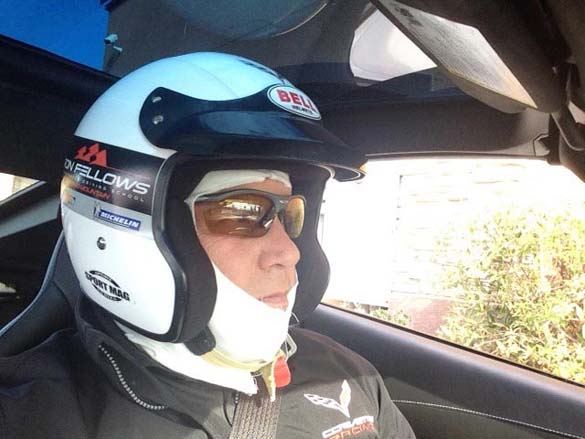 National Corvette Seller Mike Furman Drives the Corvette Z06 at Spring Mountain
