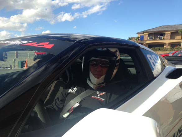 National Corvette Seller Mike Furman Drives the Corvette Z06 at Spring Mountain