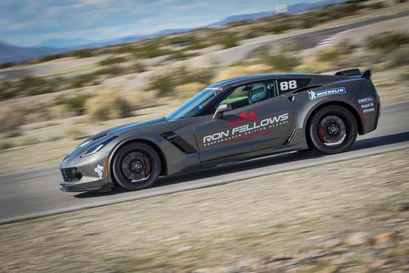 National Corvette Seller Mike Furman Drives the Corvette Z06 at Spring Mountain
