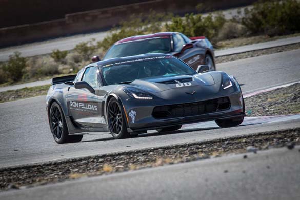 National Corvette Seller Mike Furman Drives the Corvette Z06 at Spring Mountain