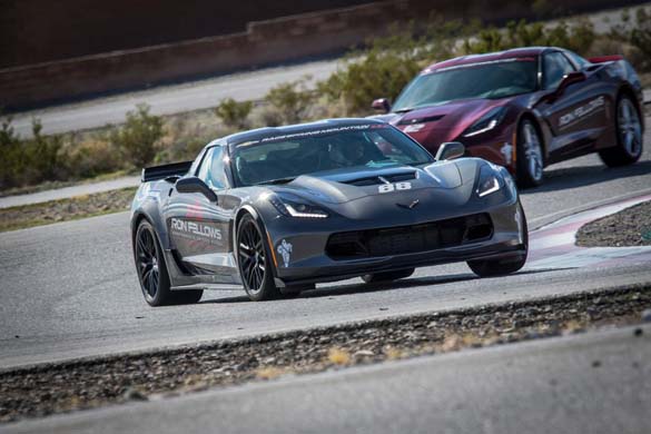 National Corvette Seller Mike Furman Drives the Corvette Z06 at Spring Mountain