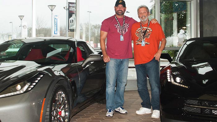 Son Surprises Dad with a New Corvette Stingray at the Corvette Museum