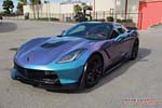 [PICS] Lavender Turquoise Wrapped Corvette Stingray is a Multi-Colored Beauty