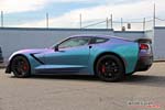 [PICS] Lavender Turquoise Wrapped Corvette Stingray is a Multi-Colored Beauty