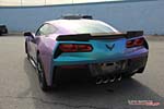 [PICS] Lavender Turquoise Wrapped Corvette Stingray is a Multi-Colored Beauty