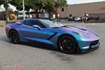 [PICS] Lavender Turquoise Wrapped Corvette Stingray is a Multi-Colored Beauty