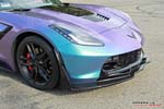 [PICS] Lavender Turquoise Wrapped Corvette Stingray is a Multi-Colored Beauty