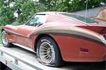 Corvettes on eBay: Barn Find 1974 Corvette with Greenwood Widebody Kit