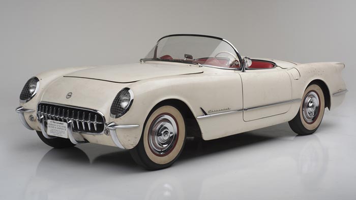 1954 Entombed Corvette